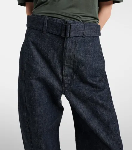 Jeans a gamba larga e vita alta - Lemaire - Modalova