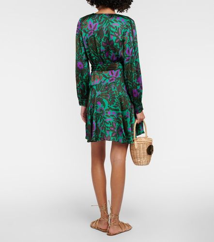 Bridget printed satin minidress - Velvet - Modalova