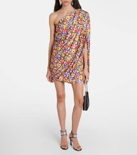 Floral one-shoulder minidress - Stella McCartney - Modalova