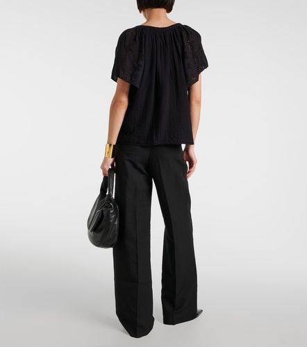 Velvet Top Tish de algodón bordado - Velvet - Modalova