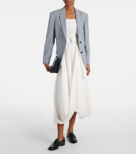 Abito midi in misto cotone - Brunello Cucinelli - Modalova