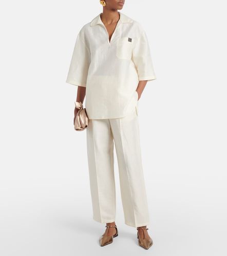 Efedra high-rise straight pants - Max Mara - Modalova