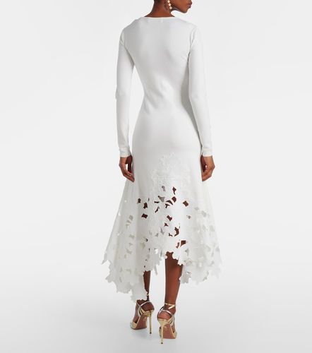 Midikleid mit Spitze - Oscar de la Renta - Modalova