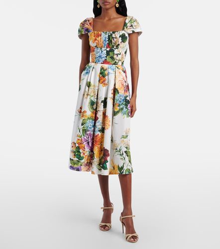 Midikleid aus Baumwolle - Dolce&Gabbana - Modalova