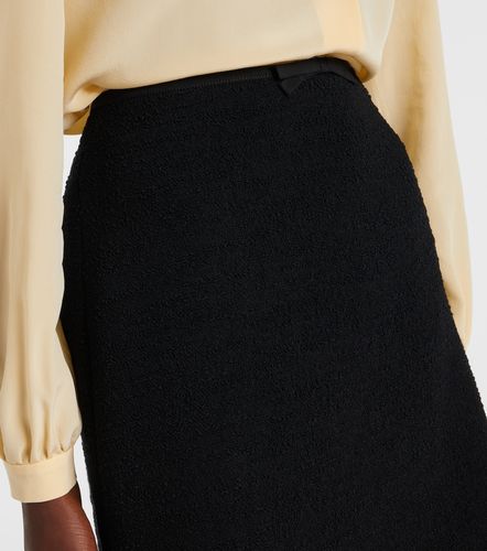 Ruffled wool-blend miniskirt - Valentino - Modalova