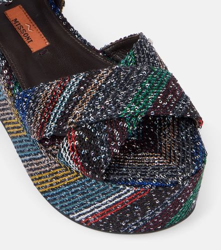 Julia Caperdoni sequined platform sandals - Missoni - Modalova