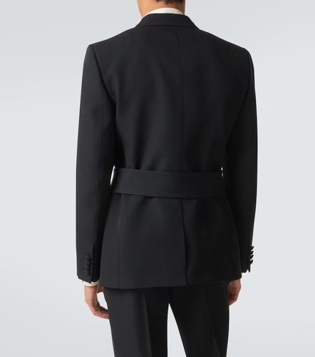 Belted virgin wool suit jacket - Valentino Garavani - Modalova