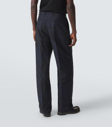 Pantaloni regular in misto cotone - Dries Van Noten - Modalova
