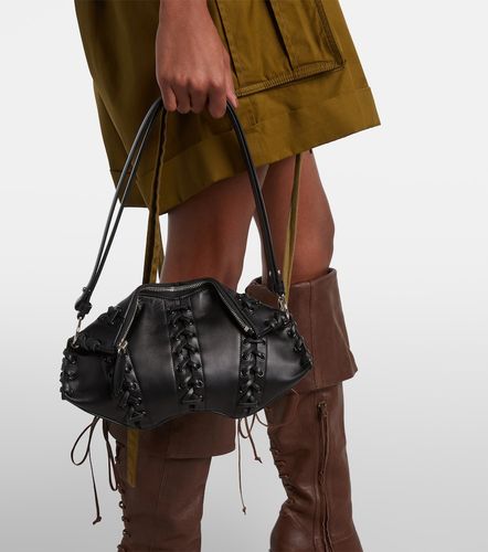 Borsa a spalla Manta Small in pelle - McQueen - Modalova