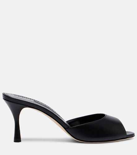 Jada 70 leather mules - Manolo Blahnik - Modalova