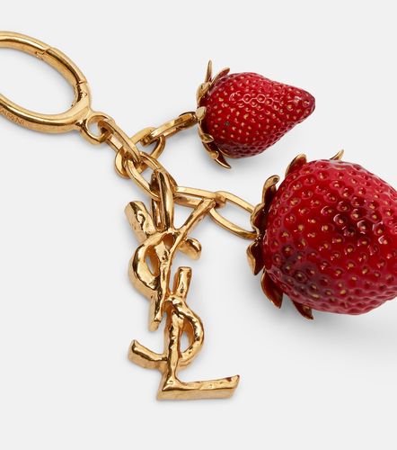 Cassandre Strawberry bag charm - Saint Laurent - Modalova