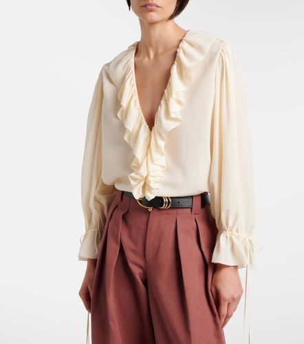 Chloe Ruffled silk blouse - Chloe - Modalova