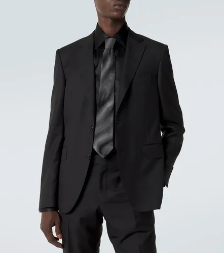 Corbata de seda a rayas - Giorgio Armani - Modalova
