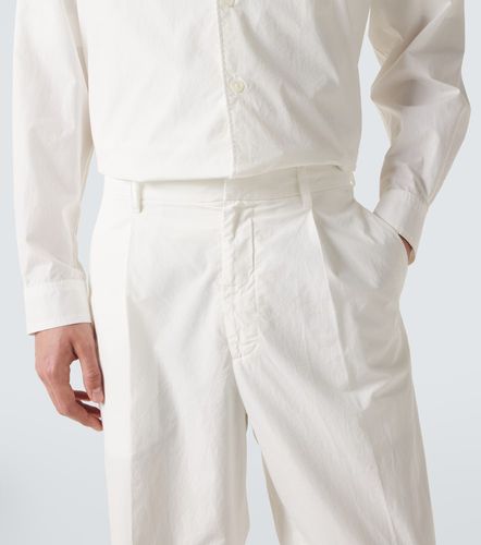 Pantalones rectos de algodón - Auralee - Modalova