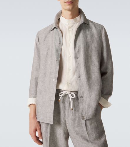 Brunello Cucinelli Camicia in lino - Brunello Cucinelli - Modalova