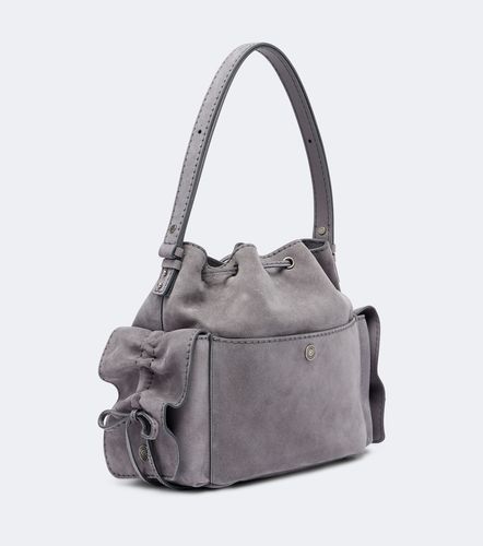 Borsa a secchiello Multipocket Medium in suede - Acne Studios - Modalova