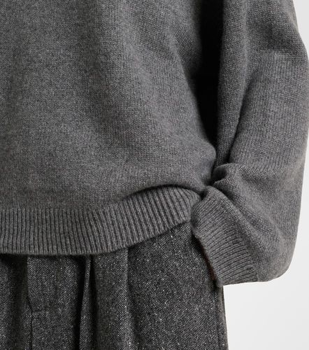 Pullover in cashmere a collo alto - Brunello Cucinelli - Modalova