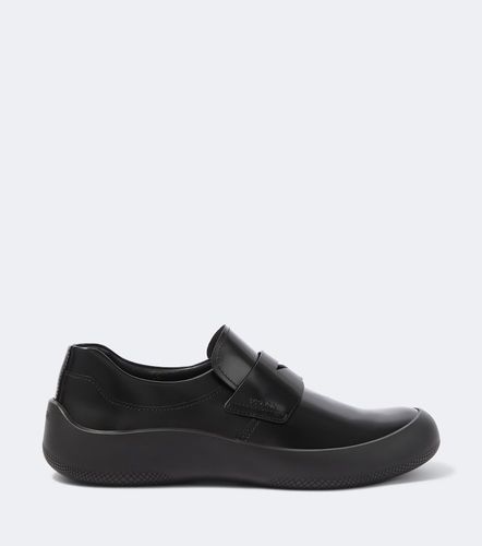Prada Leather penny loafers - Prada - Modalova