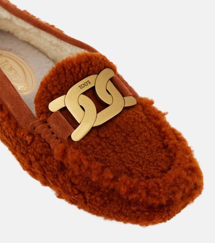 Tod's Embellished shearling loafers - Tod's - Modalova