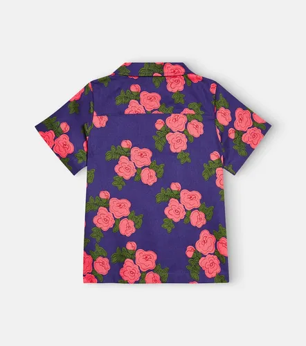 Camisa Roses de jersey de algodón - Mini Rodini - Modalova