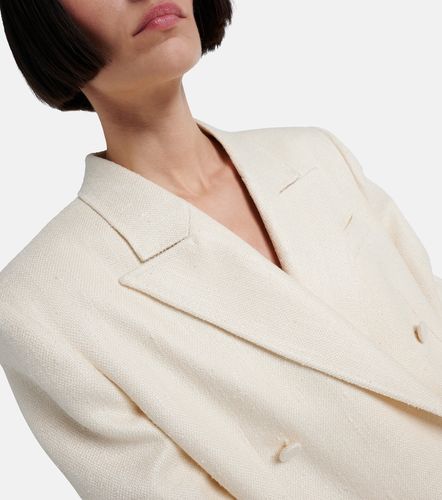 Gavin double-breasted silk and wool blazer - Gabriela Hearst - Modalova