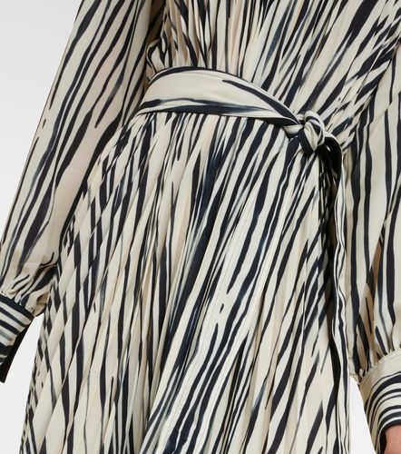 Abito midi Carol in chiffon a righe - Proenza Schouler - Modalova