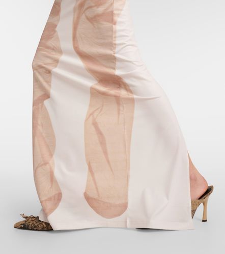 X Katerina Jebb vestido largo estampado - Acne Studios - Modalova
