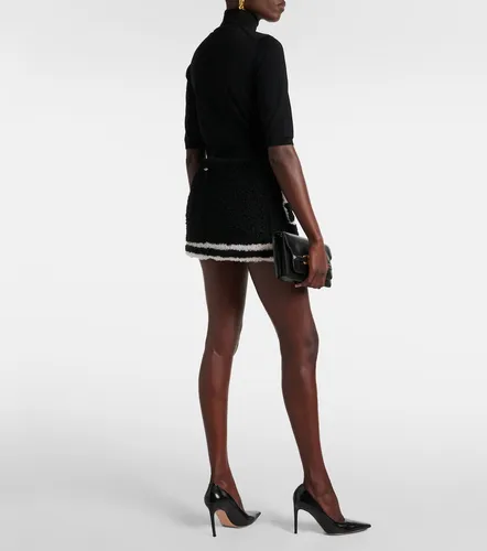 Blancha Shearling miniskirt - Blancha - Modalova