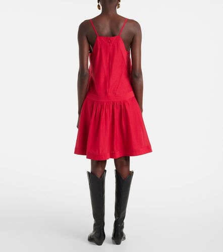 Vestido corto Danielle de mezcla de algodón - Marant Etoile - Modalova