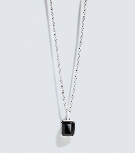 Collana in sterling con onice - Mateo - Modalova