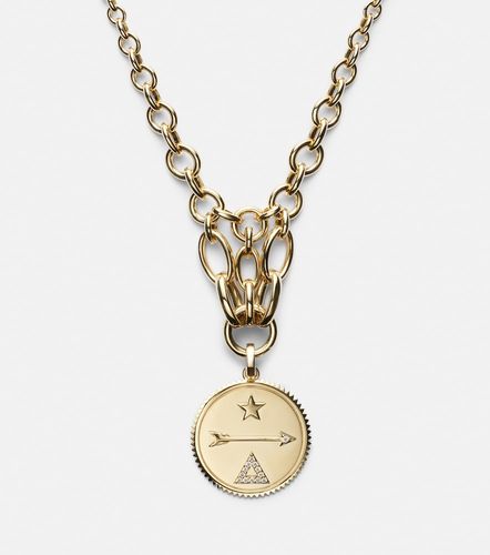 Collar Dream Lattice de oro de 18 ct con diamantes - FoundRae - Modalova