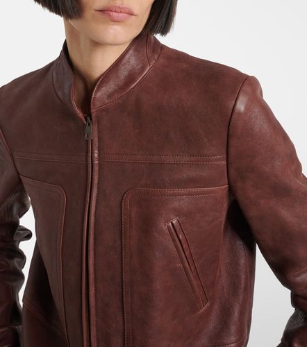 The Row Bader leather jacket - The Row - Modalova