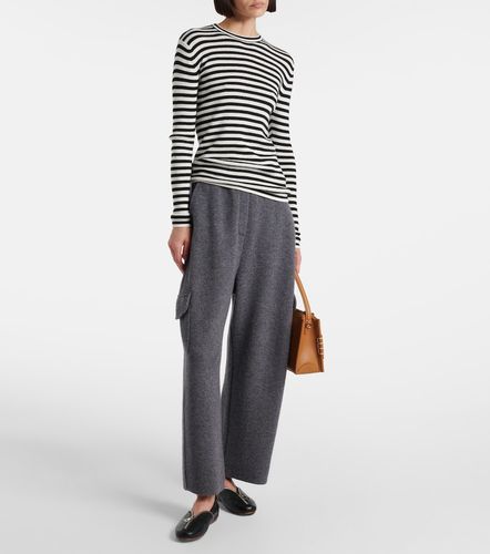 Top Vivian in cotone e cashmere a righe - Lisa Yang - Modalova