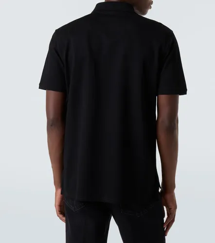 Polo de piqué de algodón con logo - Givenchy - Modalova
