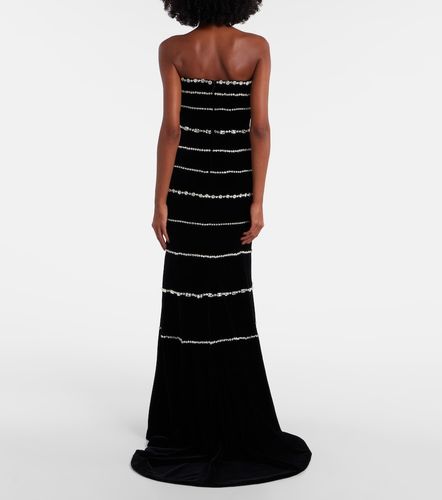 Abito bustier Shaula in velluto di cotone - Costarellos - Modalova