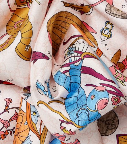 Gucci GG printed silk twill scarf - Gucci - Modalova