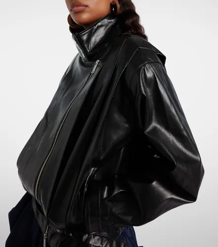 Self-Portrait Belted biker jacket - Self-Portrait - Modalova