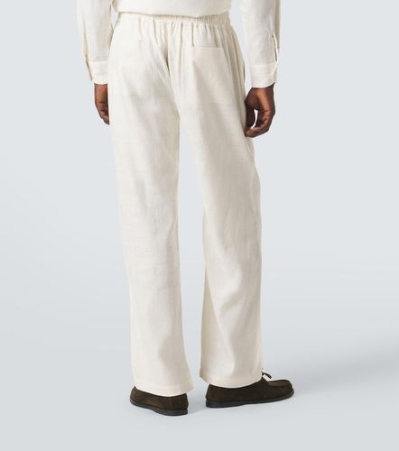 Pantalones rectos de seda - Saman Amel - Modalova