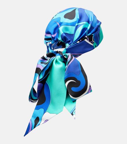 Pucci Iride silk twill head wrap - Pucci - Modalova