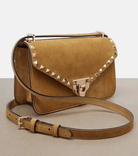Rockstud Small suede shoulder bag - Valentino Garavani - Modalova