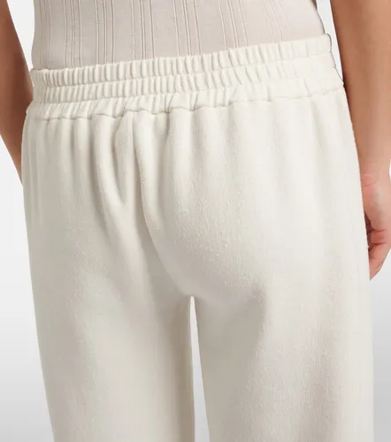 Ozias cotton and silk cropped sweatpants - The Row - Modalova
