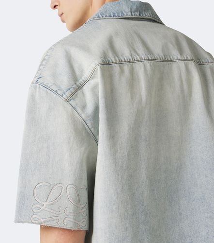 Camicia bowling Anagram di jeans - Loewe - Modalova