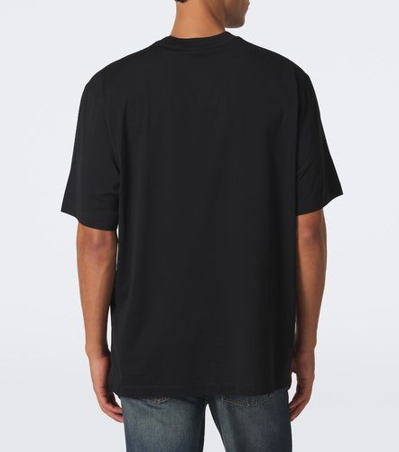 Camiseta de jersey de algodón con logo - Gucci - Modalova