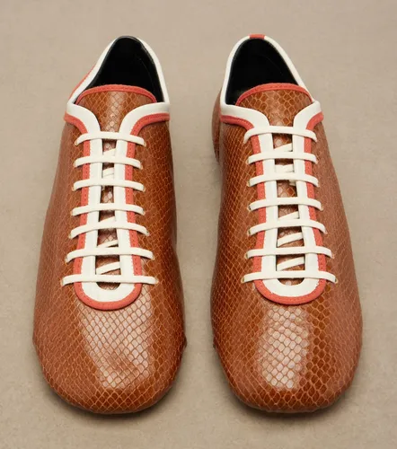 Zapatillas de piel grabada - Dries Van Noten - Modalova