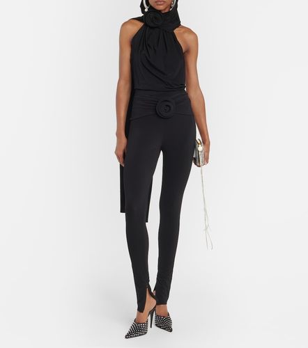 Leggings de jersey con aplique - Magda Butrym - Modalova