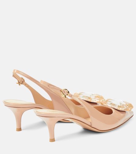Pumps slingback Jaipur 55 in vernice - Gianvito Rossi - Modalova