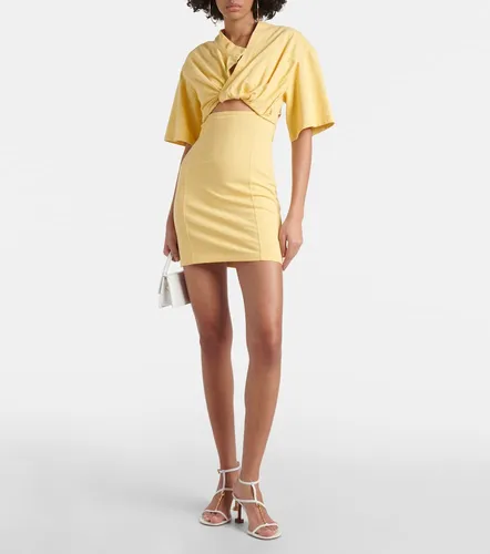 Vestido corto Le Robe T-shirt Bahia de algodón - Jacquemus - Modalova
