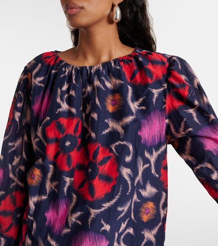 Blusa Fraser in cotone e seta con stampa - Velvet - Modalova