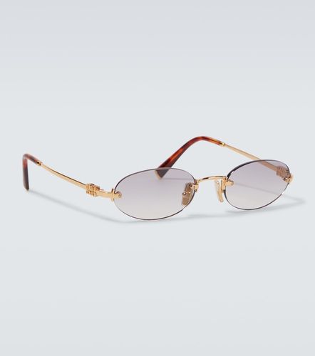 Miu Miu Oval sunglasses - Miu Miu - Modalova