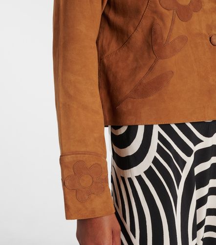 Rixo Dionne applique suede jacket - Rixo - Modalova